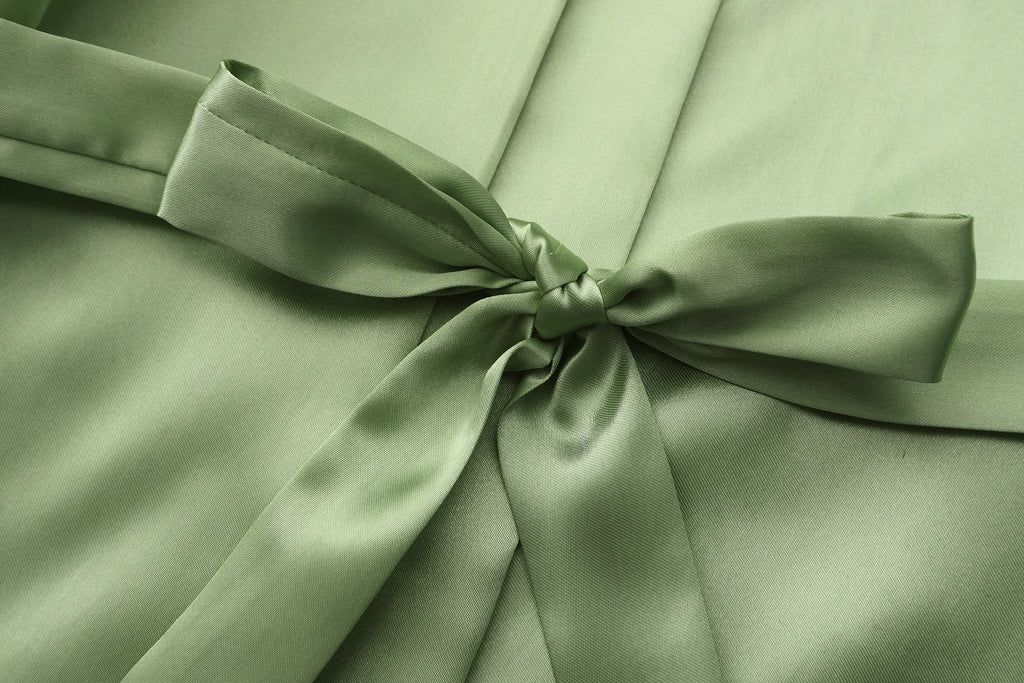 Peignoir en satin