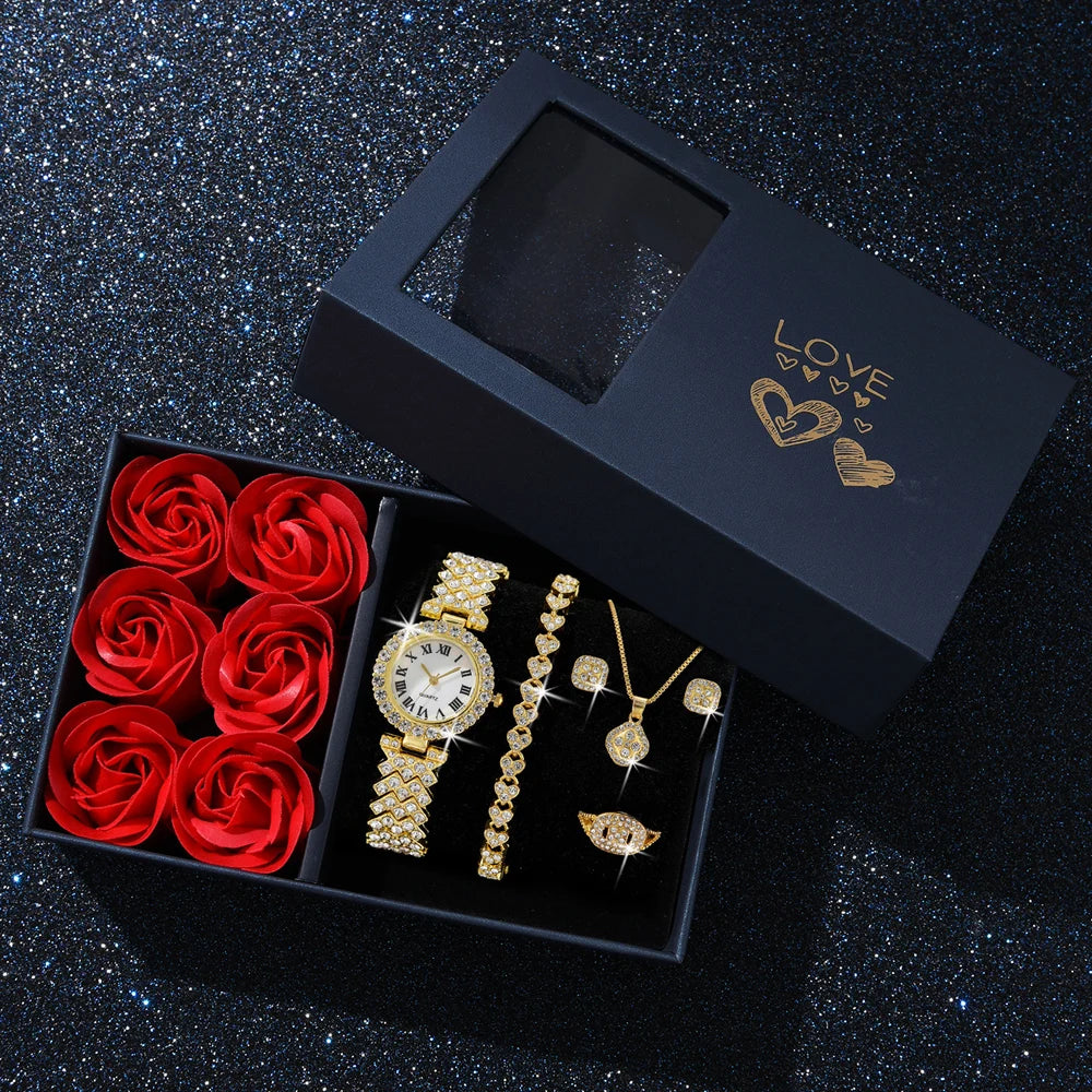 La rose diamantée